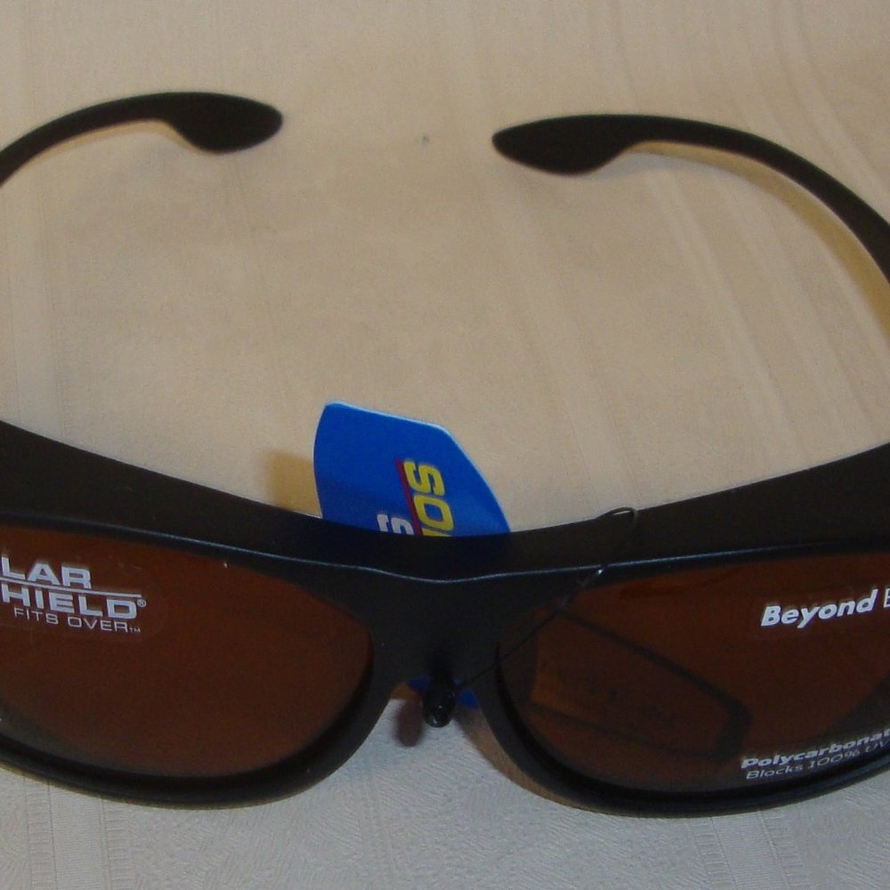 Solar Shield Beyond Blue Fits Over Sunglasses